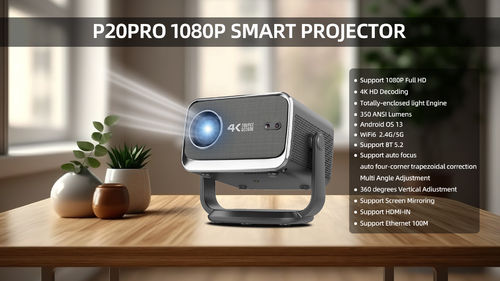 Últimas notícias da empresa sobre FLYIN P20Pro - Projector inteligente 1080P que redefine a sua experiência de visualização!