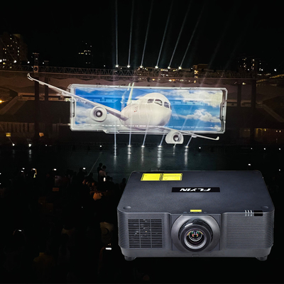 FLYIN WUXGA 3LCD Laser Scale Outdoor Projector FULL HD 3D com 20000 lumens para cinemas Beamers apresentações de negócios