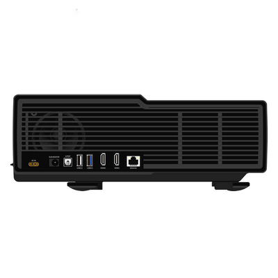 Atualize suas apresentações com a máquina de projeção de capacidade lente de projetor padrão e conectividade HDMI