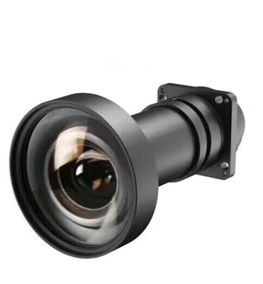 HD todo o vidro todo o foco curto externo da lente de Fisheye do projetor do metal