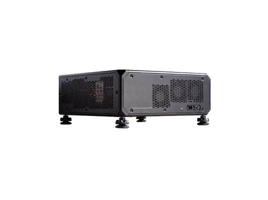 DLP Dustproof Chip Projetor do contraste alto da fonte do laser de Home Theater