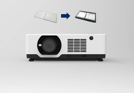 FLYIN 4K Laser 3LCD 7000 Ansi Lumens Projector 3840*2160 Equipamentos de apresentação de grandes espaços para exteriores