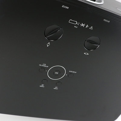 Educação ao ar livre FLYIN 7100Lumens 3LCD 4K LASER Projector com alta resolução de brilho e built-in Speaker
