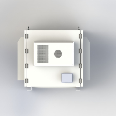 Proteção IP66 Caixa de junção do projetor exterior de aço laminado a frio de 1,5 mm ou 201 # aço inoxidável