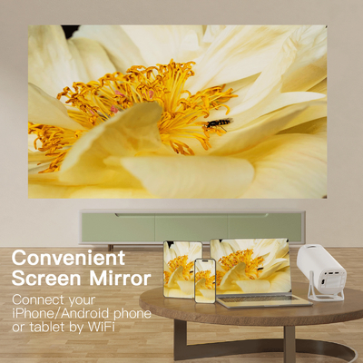 Flyin S40 Home Cinema Full HD 1080P 4K Projector Projector de jogos 120 ANSI Lumens Home TV