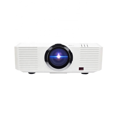 Projector de local grande 1,5 2,5 metros Distância de lançamento Conectividade USB e alta relação de contraste para evento profissional