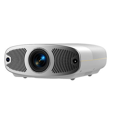 Flyin Q7 1080p Alta definição Home Entertainment Cinema Projector LCD Dual alto-falantes Bluetooth 100 polegadas tela Dual banda WIFI