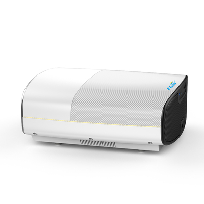 Flyin Q7 1080p Alta definição Home Entertainment Cinema Projector LCD Dual alto-falantes Bluetooth 100 polegadas tela Dual banda WIFI