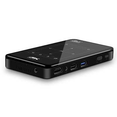 FLYIN P-09II Profissional 4K Mini Projector DLP Projector Lâmpada LED Remote Control Stereo WiFi-Smart Projector portátil para casa