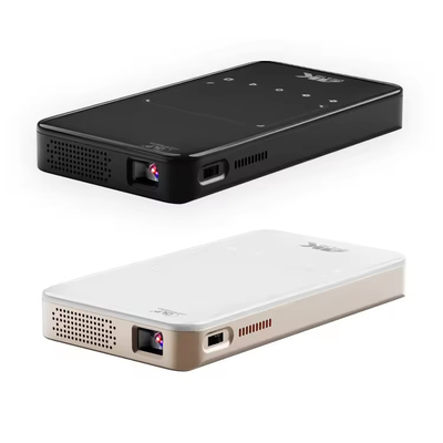 Flyin S90 4K Mini portátil Android Smart DLP Projector WIFI Bluetooth habilitado em forma de telefone móvel US Plug LED lâmpada 3D Bateria