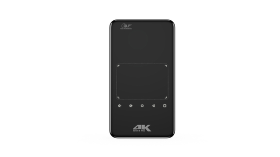 Flyin S90 4K Mini portátil Android Smart DLP Projector WIFI Bluetooth habilitado em forma de telefone móvel US Plug LED lâmpada 3D Bateria