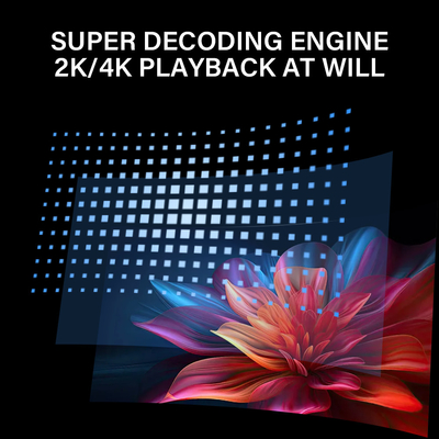 Flyin P50 Home Theater 1080P 4K Projector Allwinner H713 Projector 800 ANSI Lumens Projector de TV em Casa