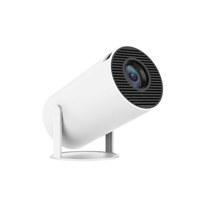 Flyin HY300 3D 4K Mini Android LED Projector 1080P Smart Wi-Fi com Wide Angle Clarity Portátil e alto-falante embutido