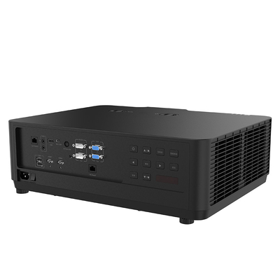 Flyin 7500 Lumens DLP Laser Projector Crie uma sala imersiva com resolução WUXGA, suporte 3D ativo 4K, chip 0.8 DMD, foco manual e mudança de lente