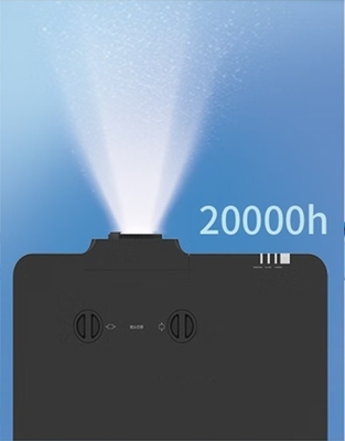 Flyin 7500 Lumens DLP Laser Projector Crie uma sala imersiva com resolução WUXGA, suporte 3D ativo 4K, chip 0.8 DMD, foco manual e mudança de lente