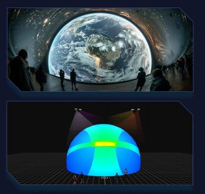 Flyin A1 Immersive Room 4K Distribuído Servidor Convergente Edge Fusion Dome Mapeamento 3D