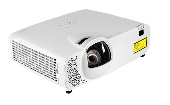Flyin 5500 ANSI Lumens Nativo 4K 3LCD Projetor Laser HDBaseT de curto alcance para mapeamento 3D educacional