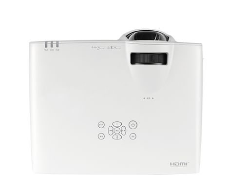 Flyin 5500 ANSI Lumens Nativo 4K 3LCD Projetor Laser HDBaseT de curto alcance para mapeamento 3D educacional
