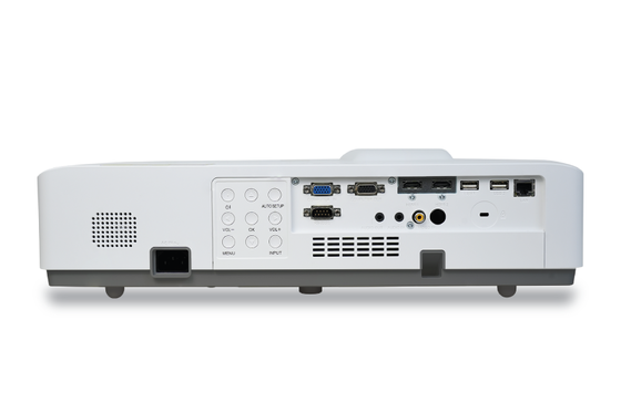 Flyin-E7U 7500 Lumens WUXGA 3LCD Laser Projector 1.6x Zoom 5000000: 1 Contraste 4K para educação de igrejas de grandes espaços