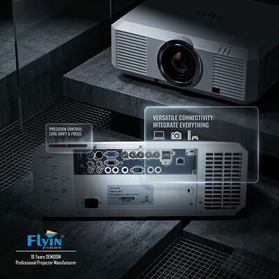 3LCD 10000 lumens Projector de mapeamento 3D ao ar livre EL-705U WUXGA 1920x1200 Projeção de grande espaço