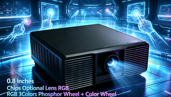 Projector DLP a laser com 13 000 lumens Brilho 4K Compatível para uso externo em grandes locais