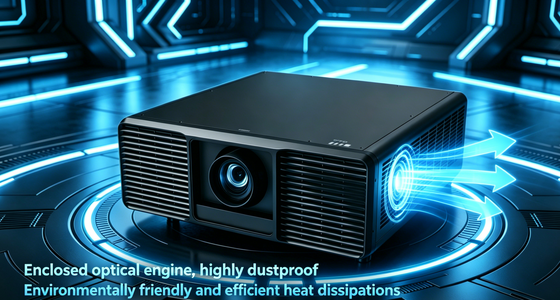 Projector DLP a laser com 13 000 lumens Brilho 4K Compatível para uso externo em grandes locais