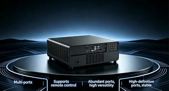 Projector DLP a laser com 13 000 lumens Brilho 4K Compatível para uso externo em grandes locais