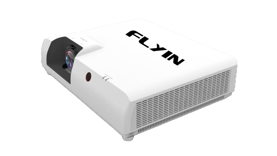 Flyin-CS7 4K 7000 Lumens 3LCD Projetor Laser 0,5 Lente de alcance curto 5000000:1 Contraste para grandes locais