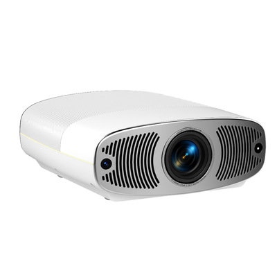 Flyin Q7 1080p Alta definição Home Entertainment Cinema Projector LCD Dual alto-falantes Bluetooth 100 polegadas tela Dual banda WIFI