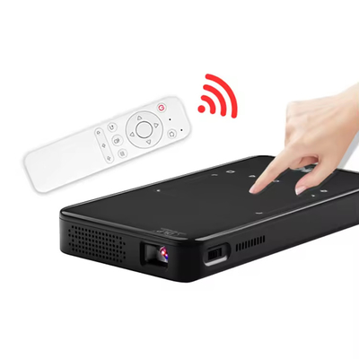 Flyin S90 4K Mini portátil Android Smart DLP Projector WIFI Bluetooth habilitado em forma de telefone móvel US Plug LED lâmpada 3D Bateria