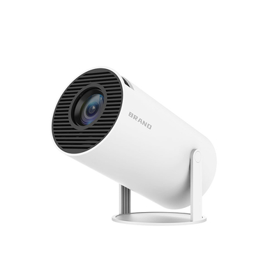 Flyin HY300 3D 4K Mini Android LED Projector 1080P Smart Wi-Fi com Wide Angle Clarity Portátil e alto-falante embutido