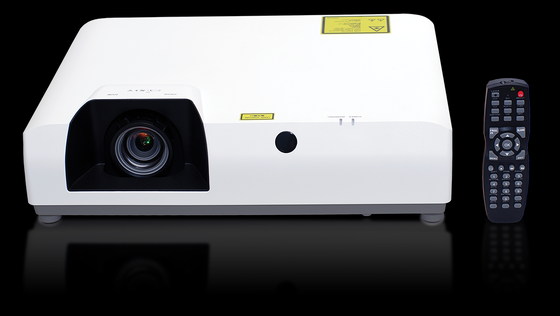 Flyin-E7U 7500 Lumens WUXGA 3LCD Laser Projector 1.6x Zoom 5000000: 1 Contraste 4K para educação de igrejas de grandes espaços