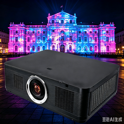 Flyin RL-K1 Projector de grande espaço ao ar livre 10000 lumens WUXGA 3LCD Suporte 3D 4K