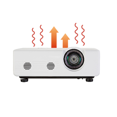 Brilho alto e contraste do projetor curto do laser do DLP 4K do lance