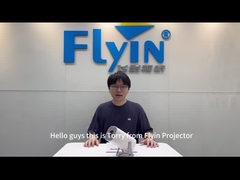 Flyin S40 Home Cinema Full HD 1080P 4K Projector Projector de jogos 120 ANSI Lumens Home TV